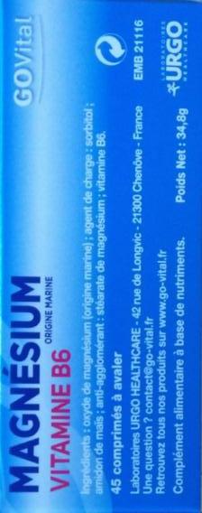 Govital Magnesium B6